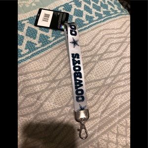Dallas cowboys wristlet for keys